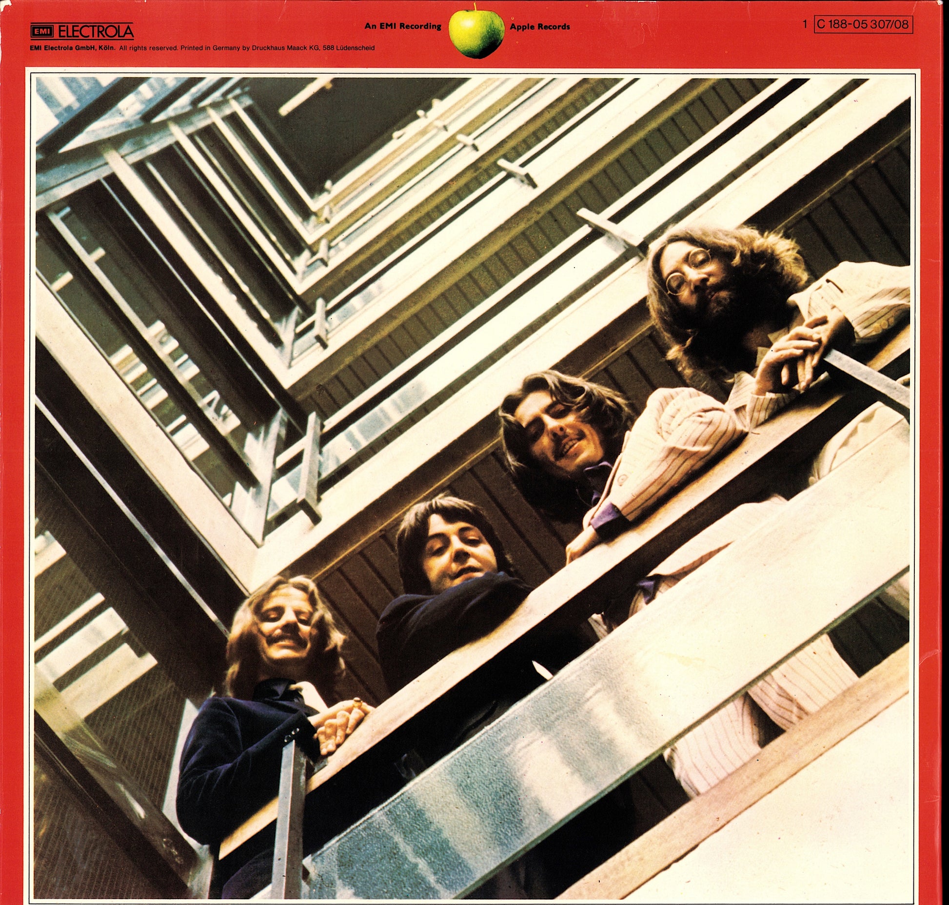 The Beatles – 1962-1966 „Red Album“ Vinyl 2LP | DE Original | 1973 Kopie