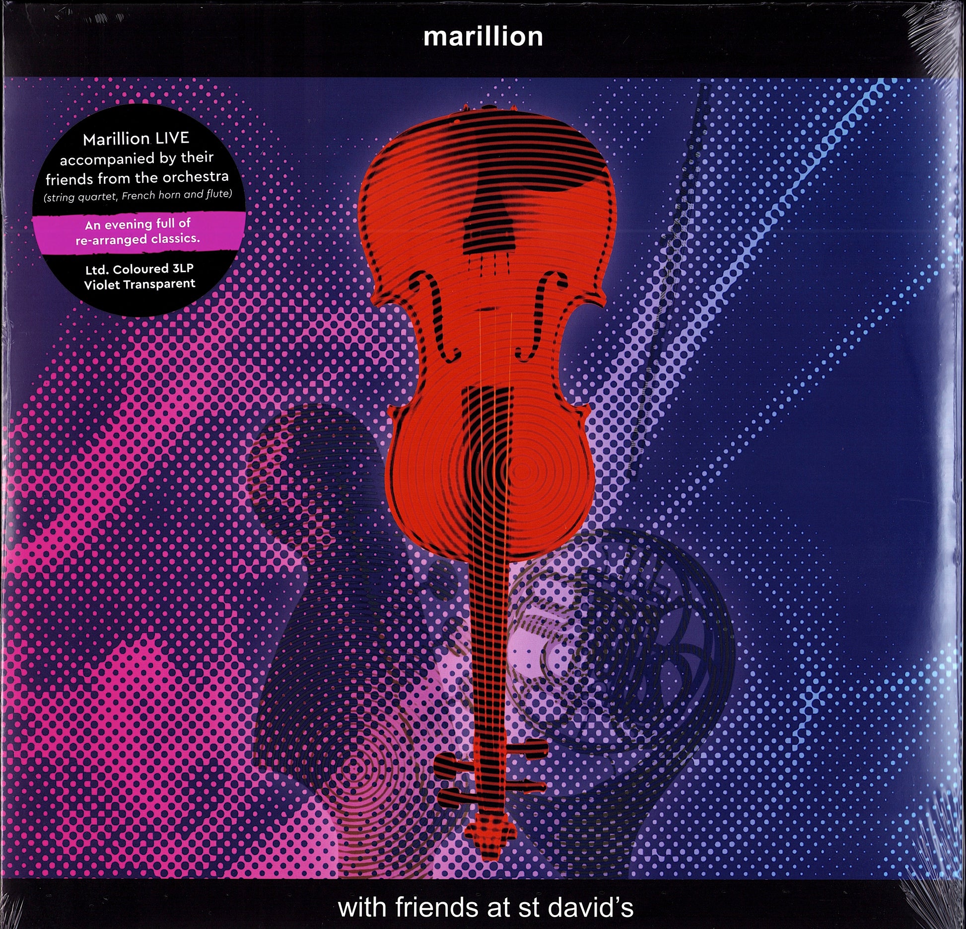 Marillion - An Hour Before It´s Dark Orange Vinyl 2LP Limited Edition Kopie