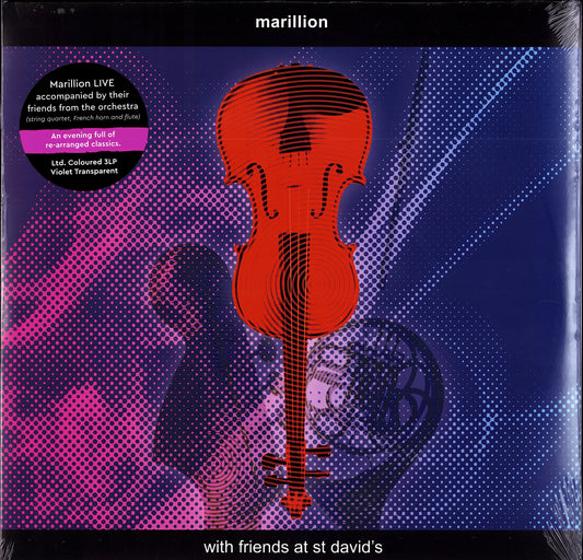 Marillion - An Hour Before It´s Dark Orange Vinyl 2LP Limited Edition Kopie