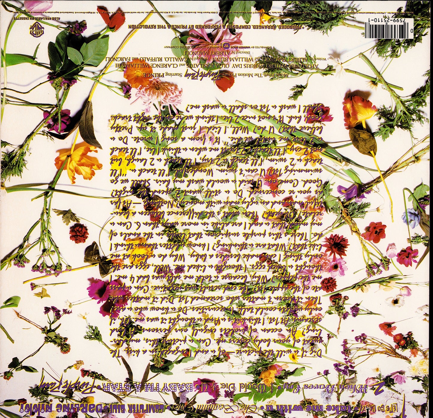 Prince And The Revolution - Purple Rain Vinyl LP + Poster