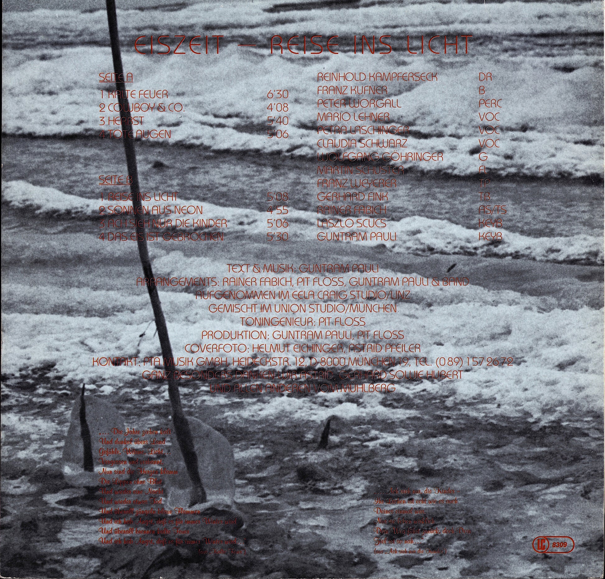 Eiszeit – Reise Ins Licht Vinyl LP