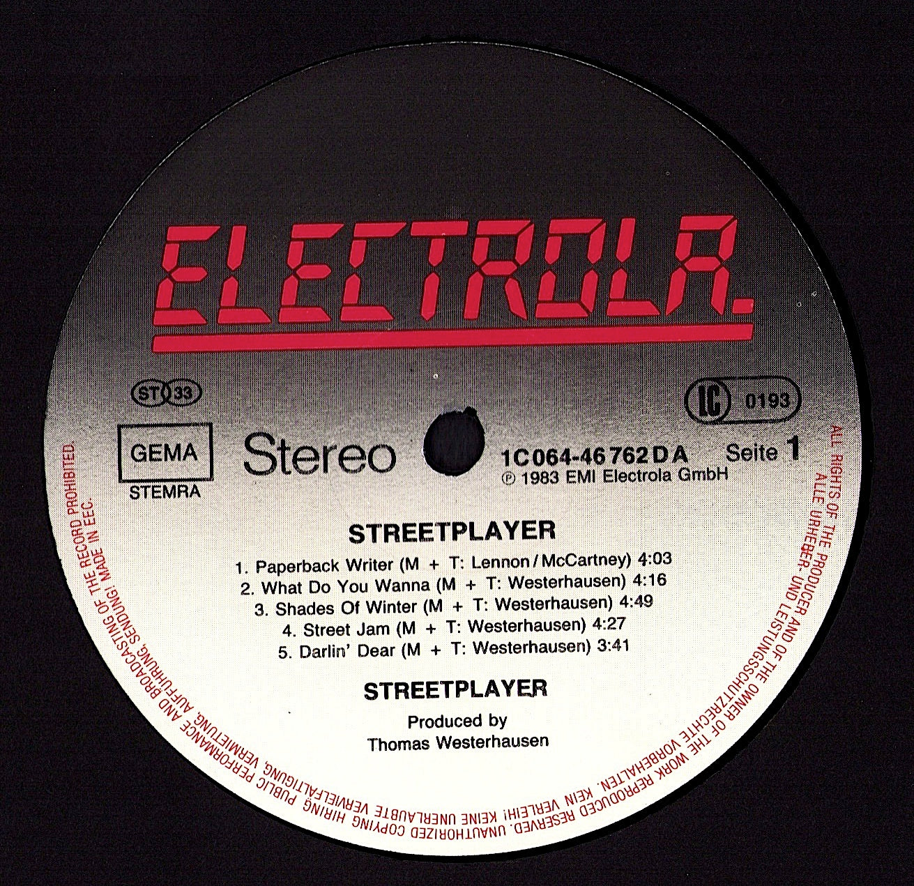 Grandmaster Flash - Ba-Dop-Boom-Bang Vinyl LP Kopie Kopie