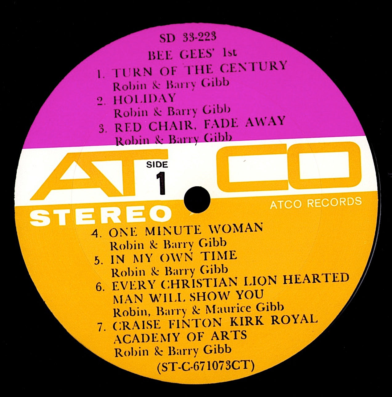 Bee Gees ‎– Bee Gees' 1stl Vinyl LP Kopie