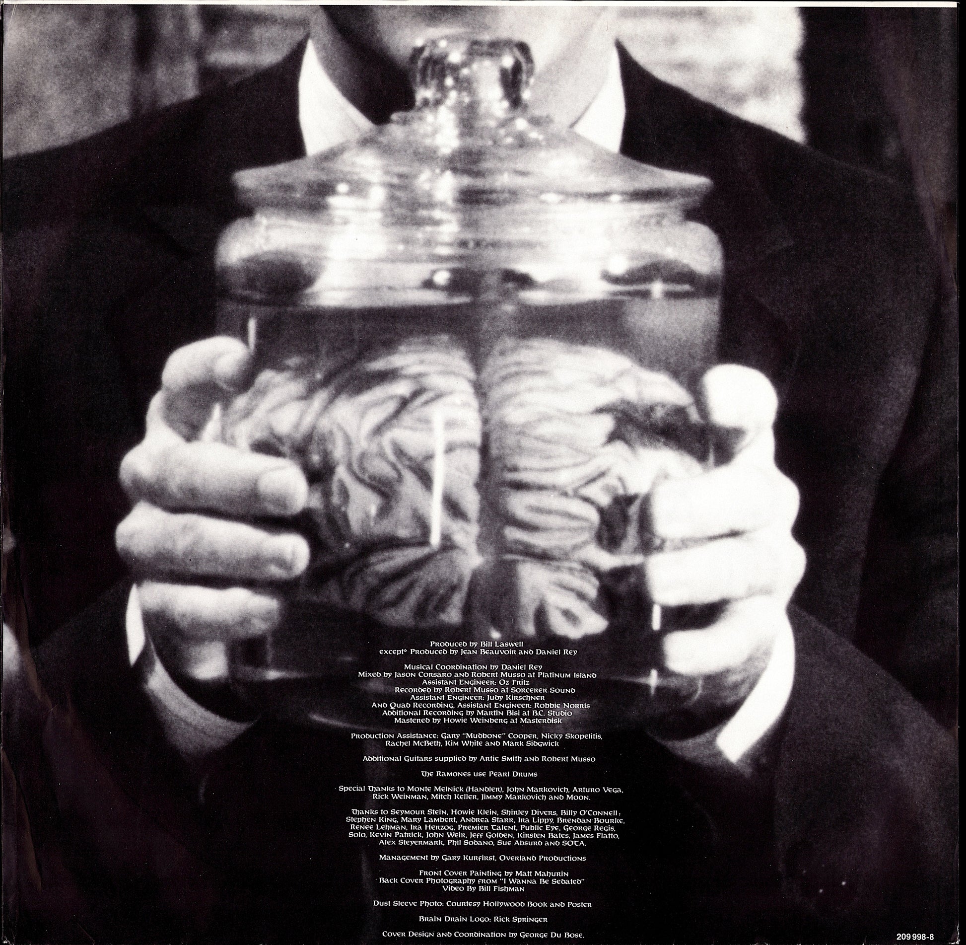 Ramones - Brain Drain Vinyl LP Kopie