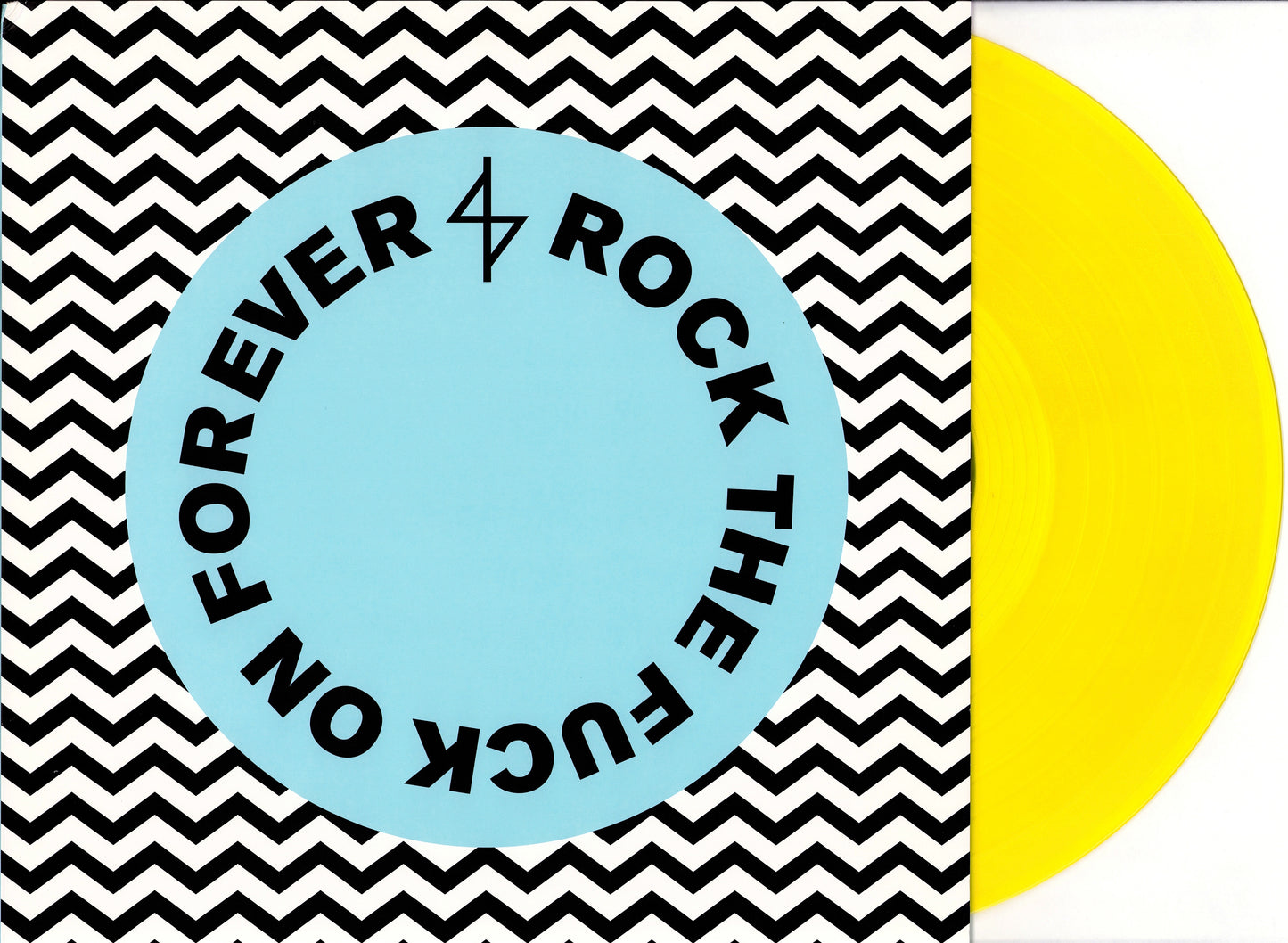 Angel Du$t – Rock The Fuck On Forever Piss Yellow Vinyl LP