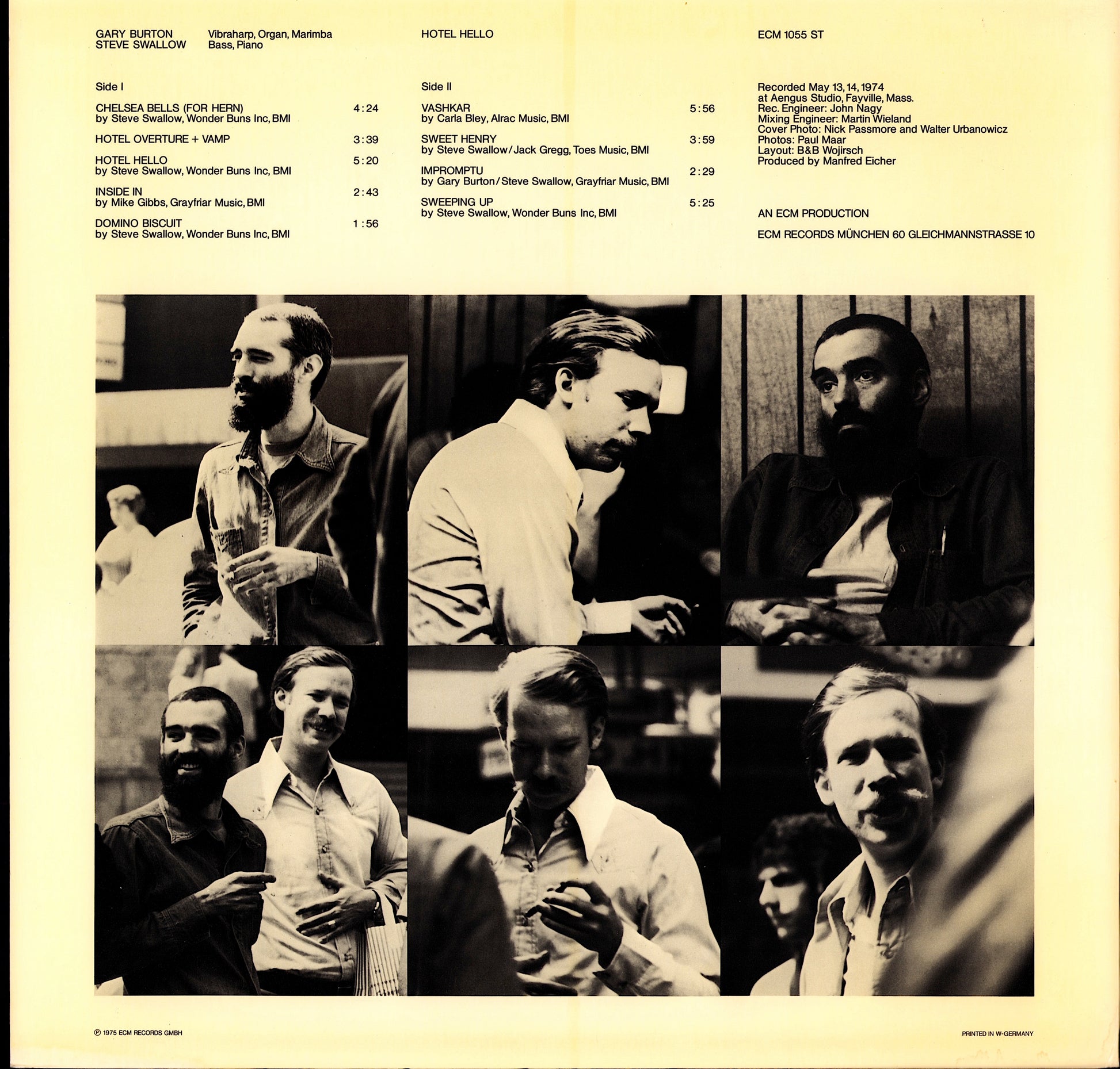 Michael Naura ‎– Vanessa Vinyl LP Kopie Kopie