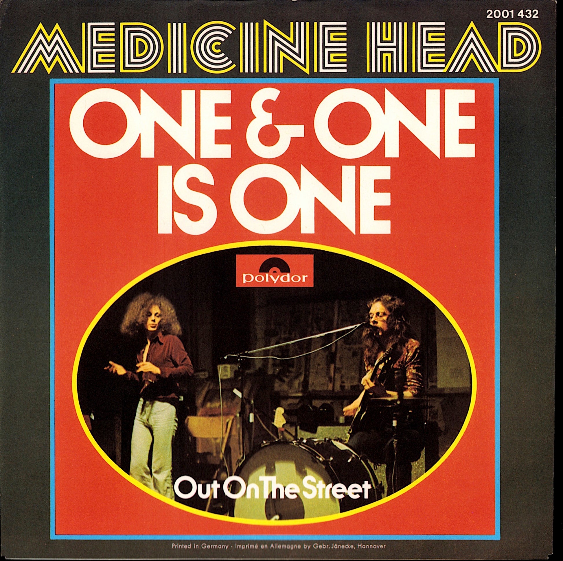 Medicine Head - One & One Is One 7" Vinyl Single