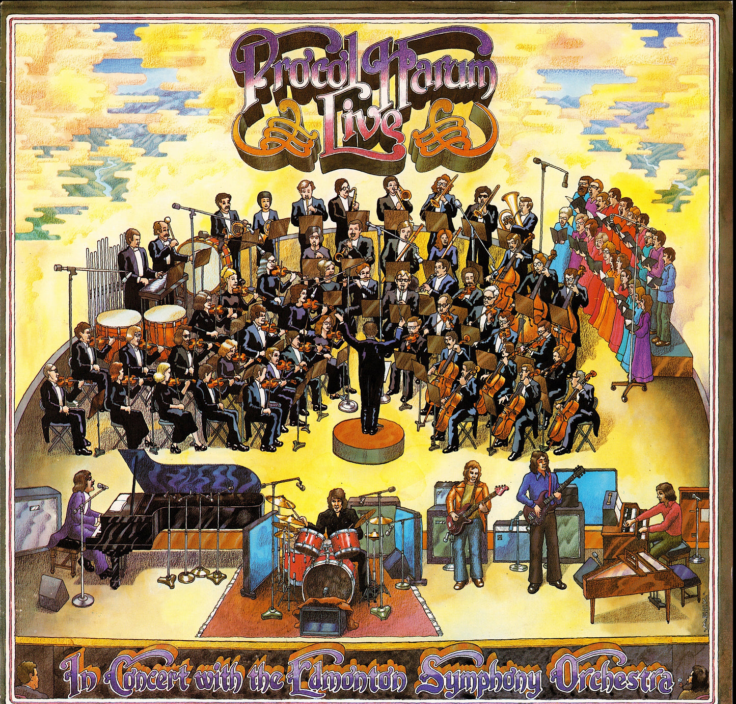 Procol Harum In Concert With The Edmonton Symphony Orchestra – Live Vinyl LP