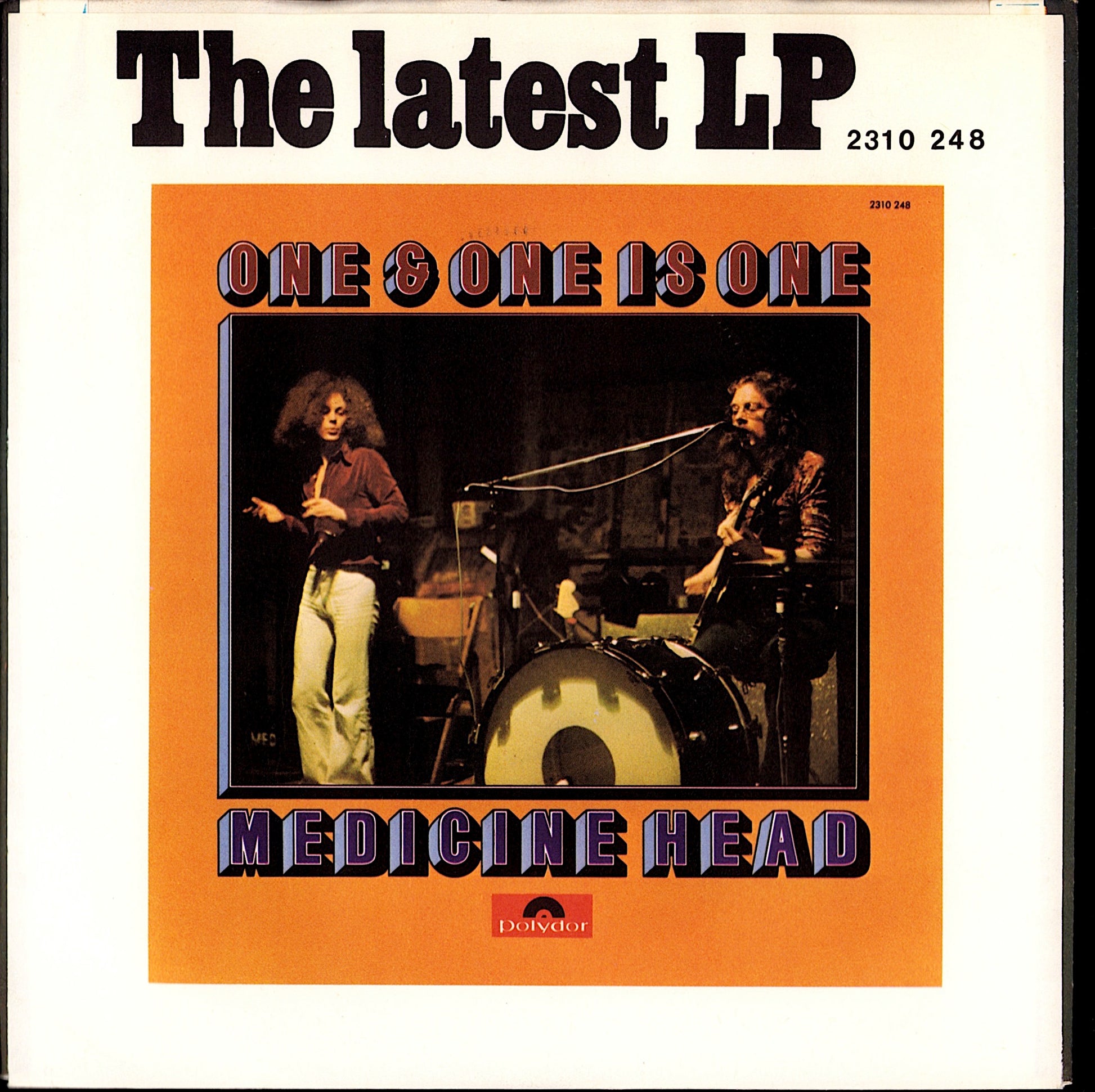 Medicine Head - One & One Is One 7" Vinyl Single