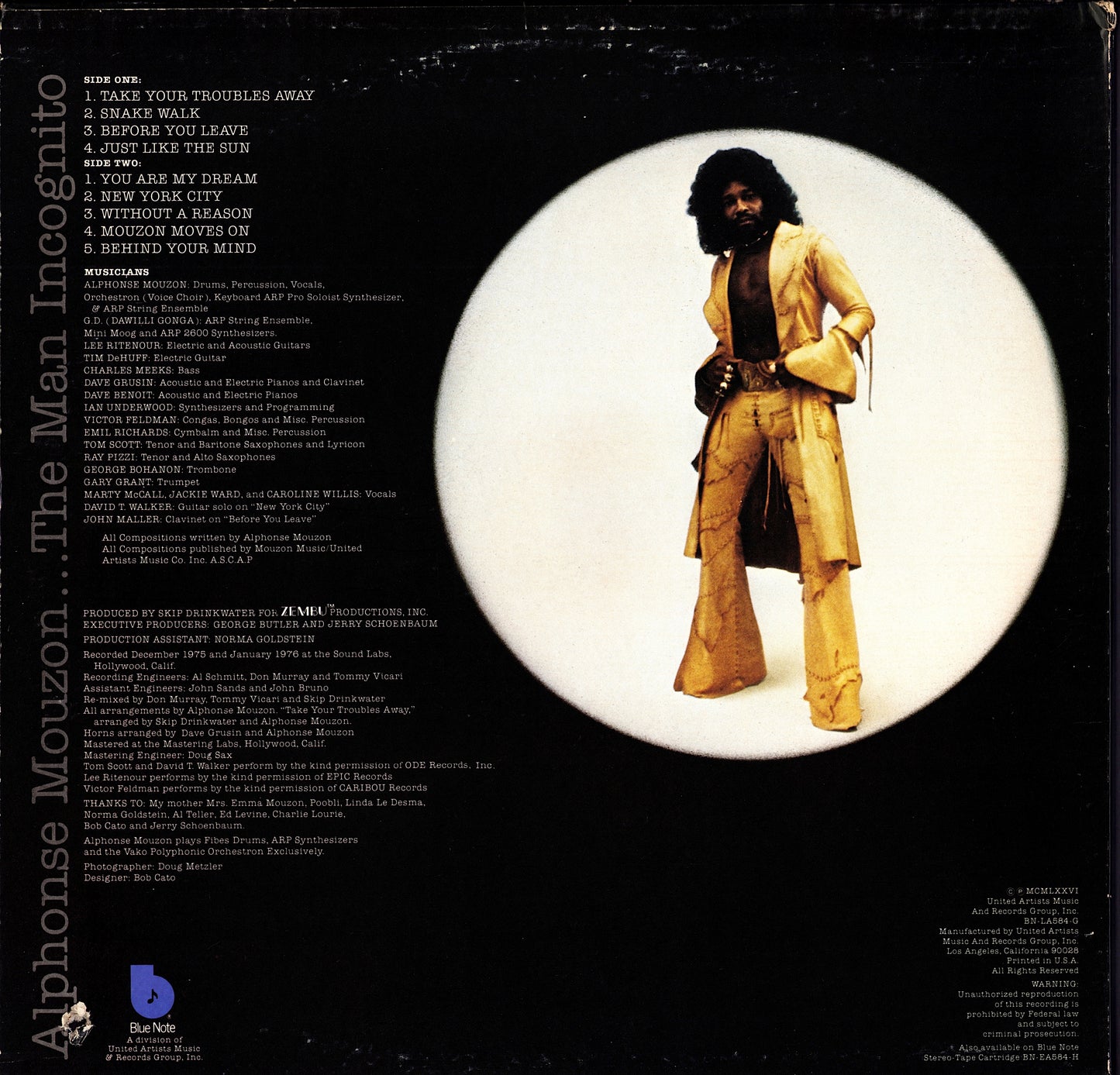 Alphonse Mouzon – In Search Of A Dream Vinyl LP Kopie