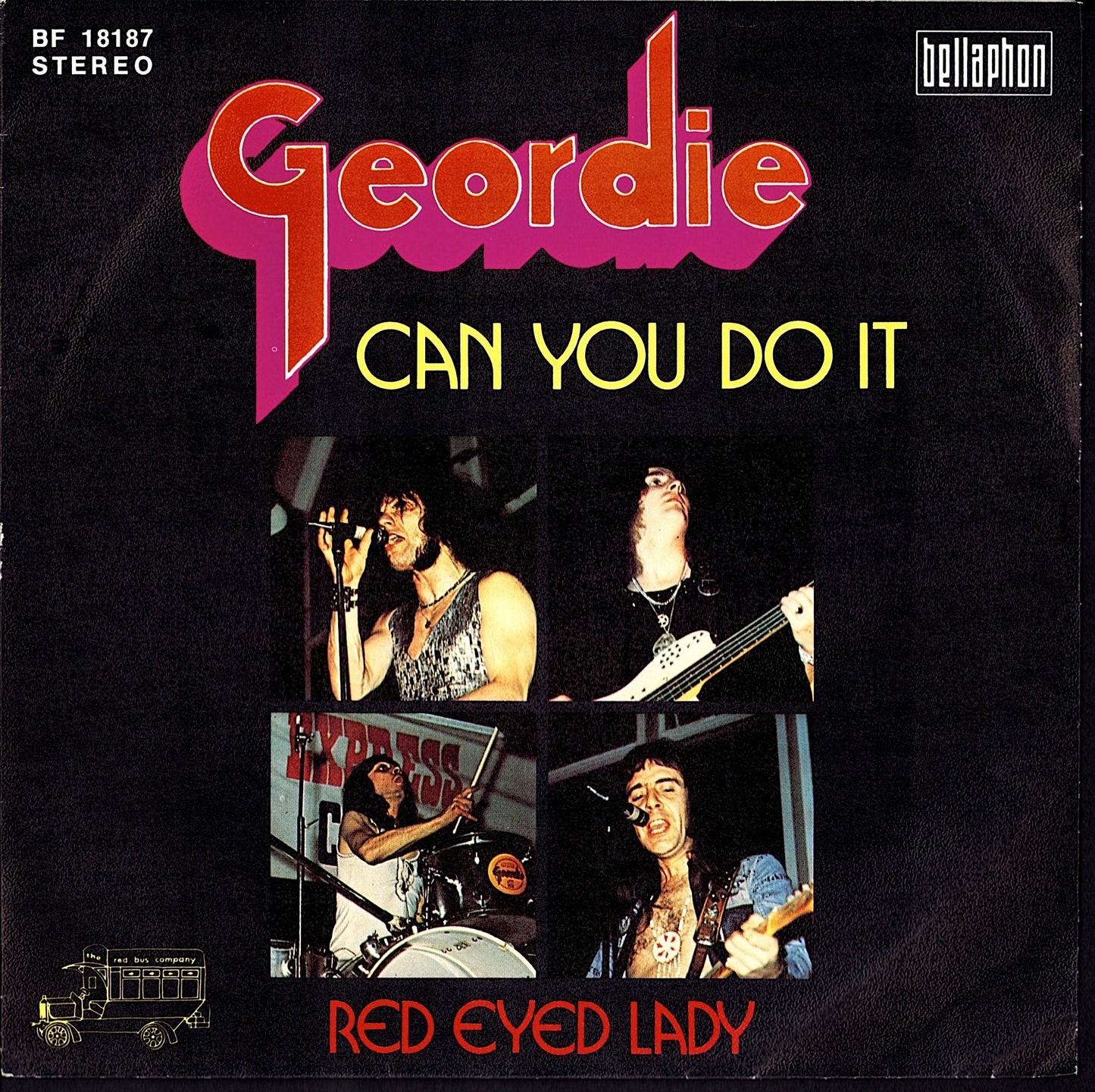 Geordie – Can You Do It 7" Vinyl Single