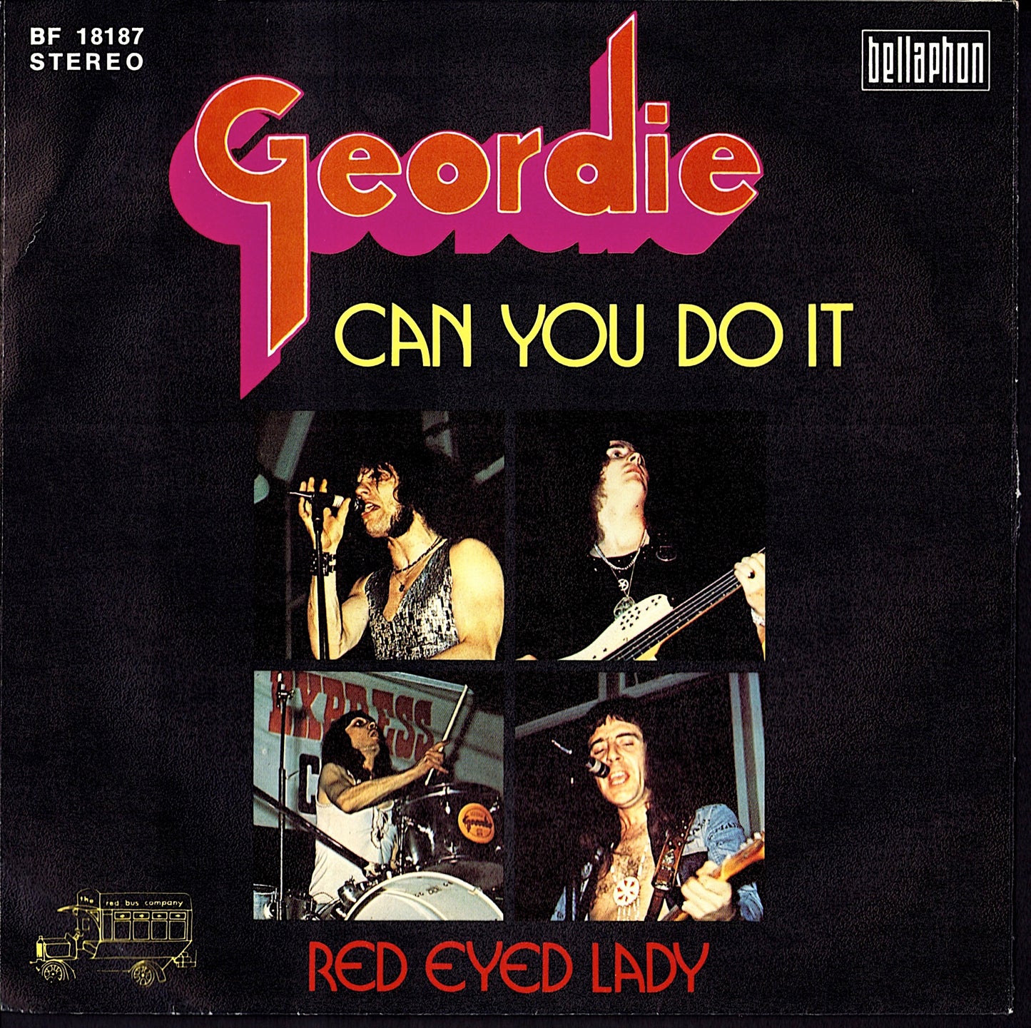 Geordie – Can You Do It 7" Vinyl Single