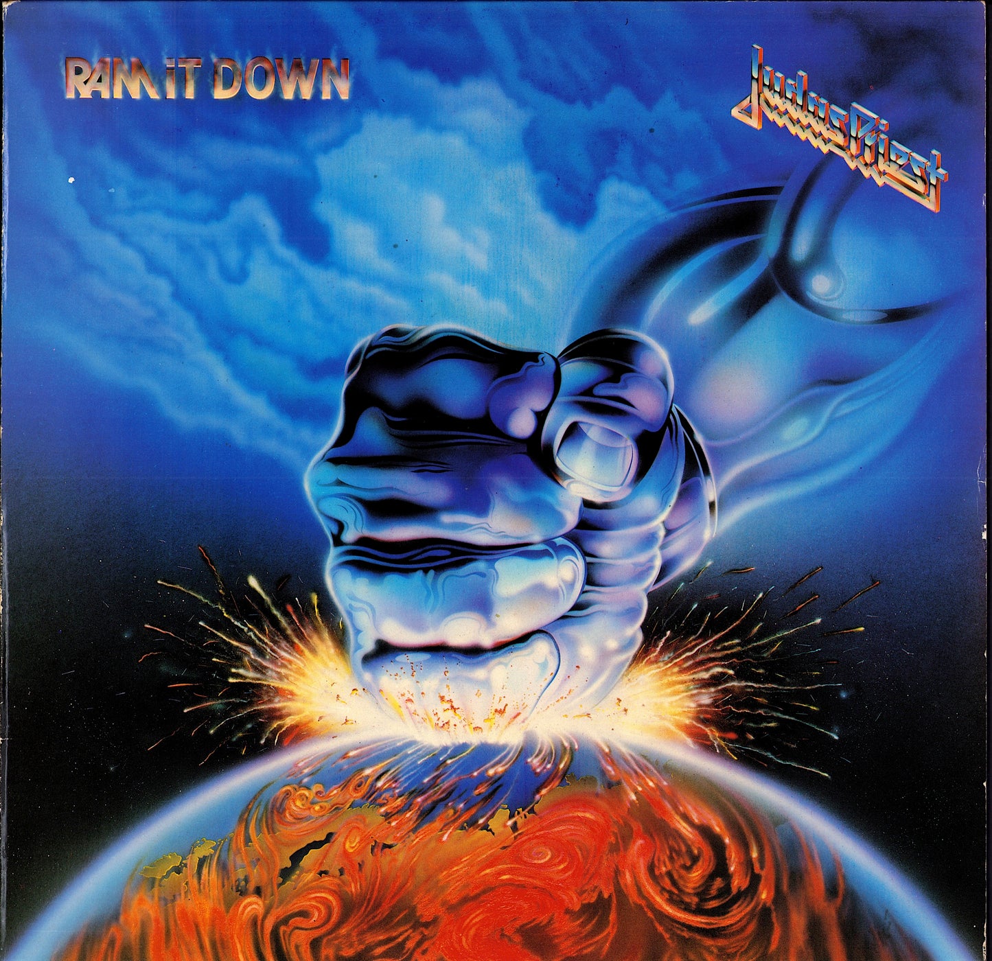 Judas Priest - Ram It Down (Vinyl LP | Greece Original | 1988)