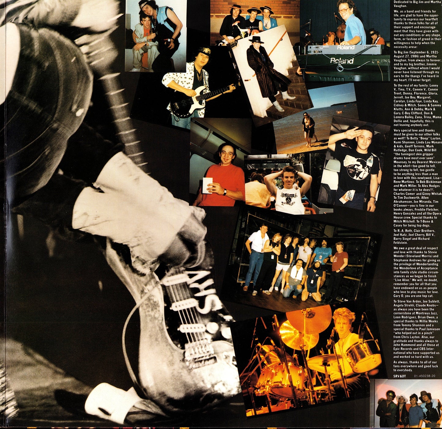 Stevie Ray Vaughan And Double Trouble – Live Alive Vinyl 2LP