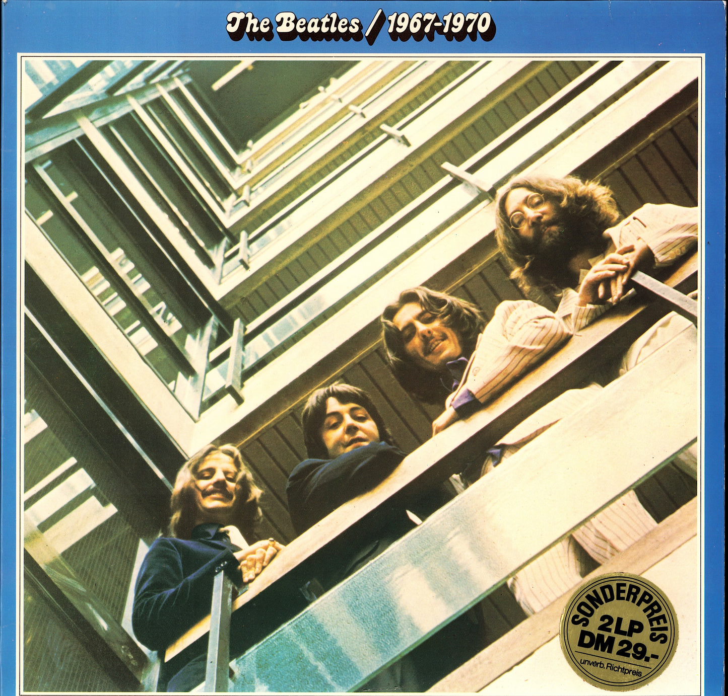 The Beatles – 1967-1970 „Blue Album“ Vinyl 2LP | DE 1973 Kopie