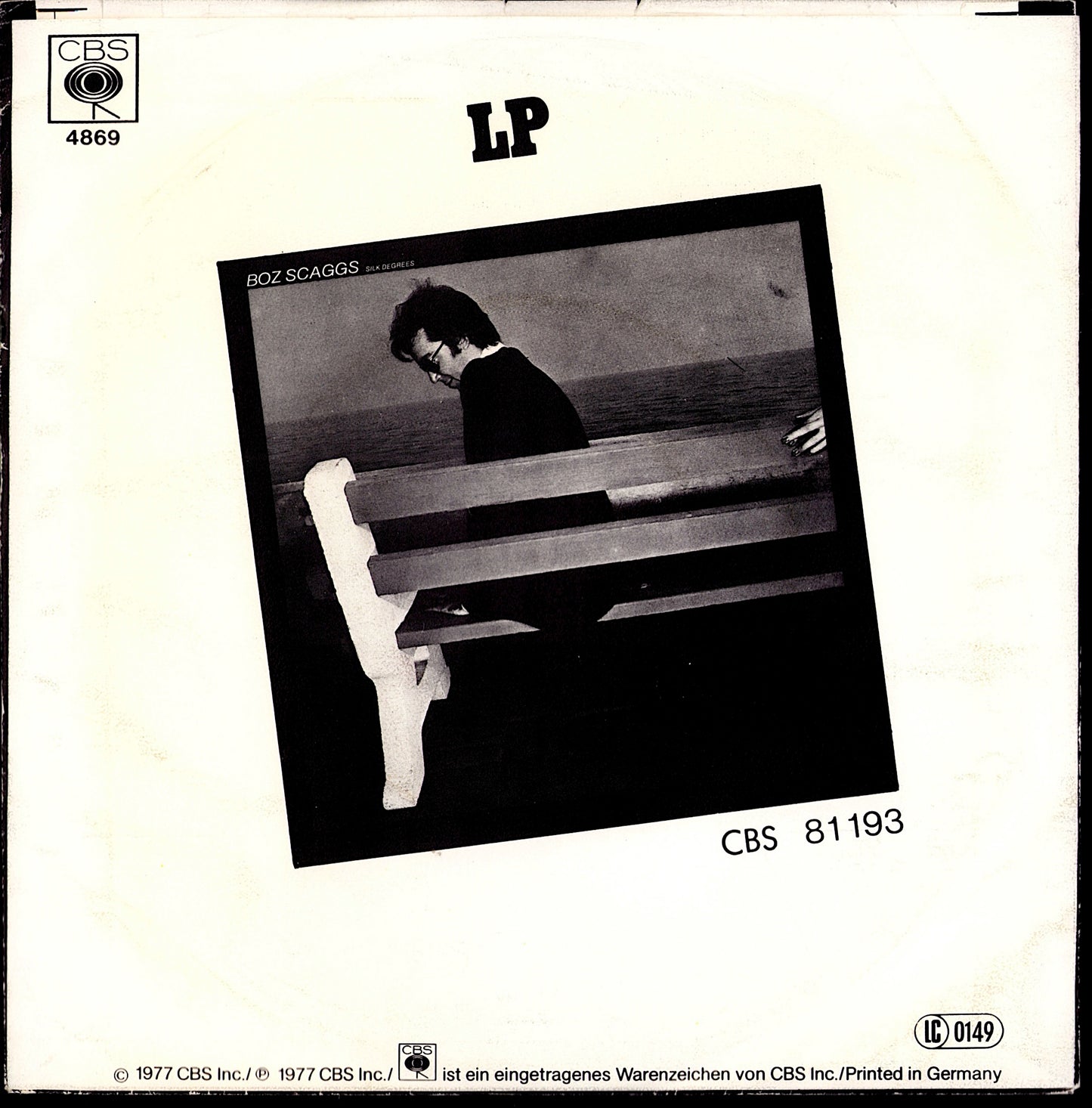 Boz Scaggs – What Can I Say 7" Vinyl Single | DE Original | 1977