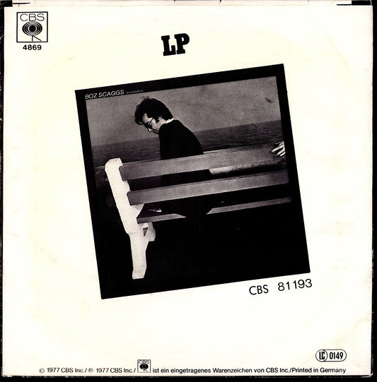 Boz Scaggs – What Can I Say 7" Vinyl Single | DE Original | 1977