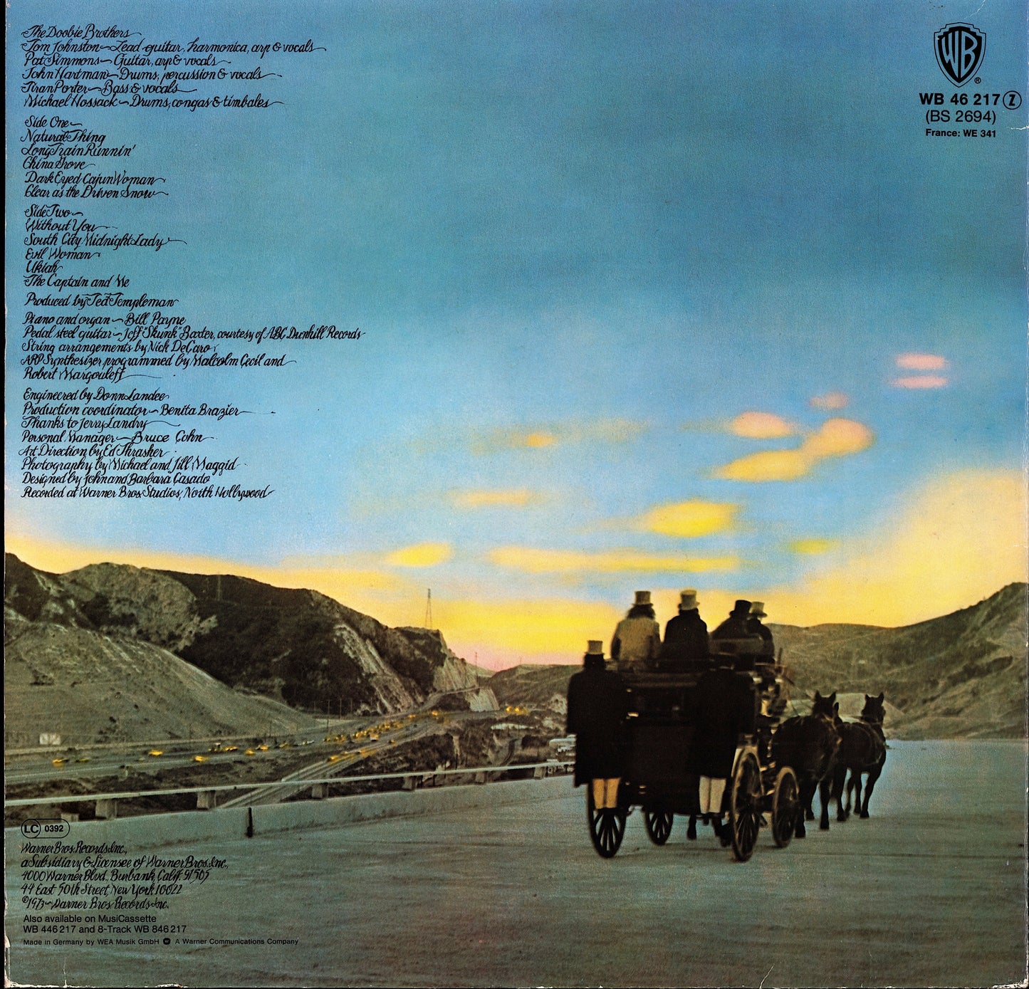 The Doobie Brothers – The Captain And Me Vinyl LP