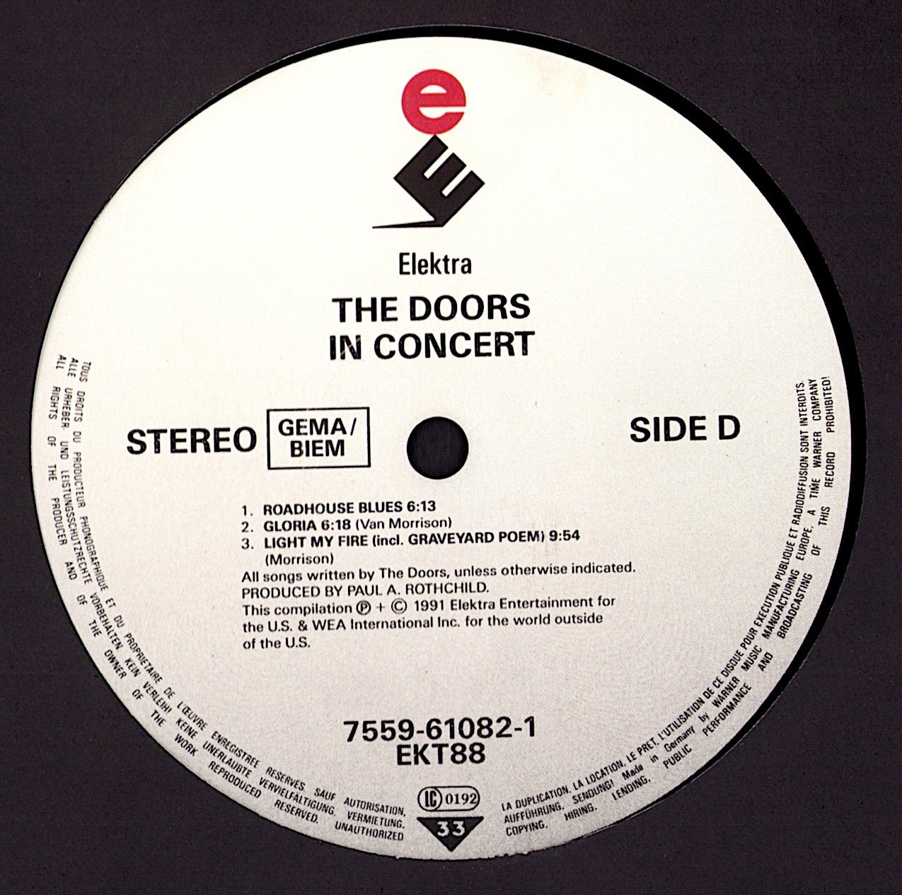 The Doors - Weird Scenes Inside The Gold Mine Vinyl 2LP EU Kopie