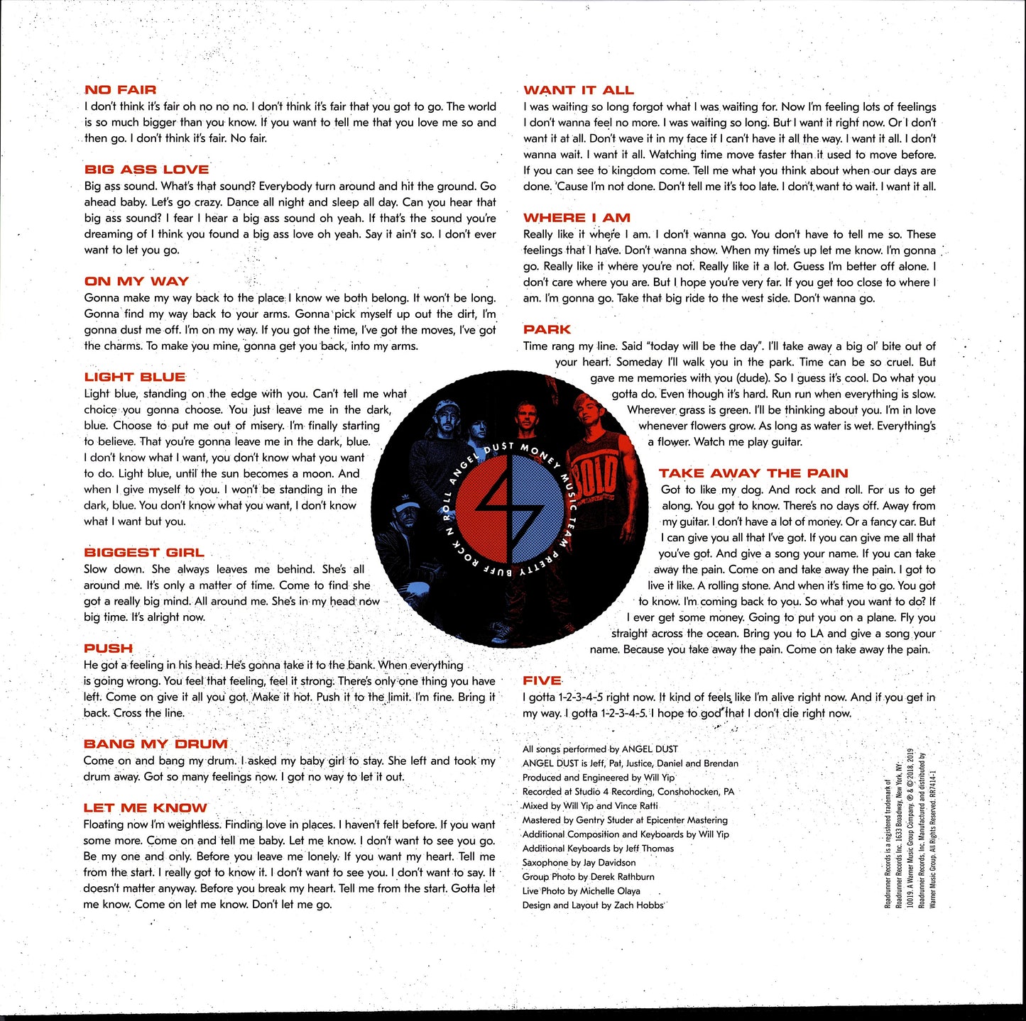 Angel Du$t – Pretty Buff Vinyl LP