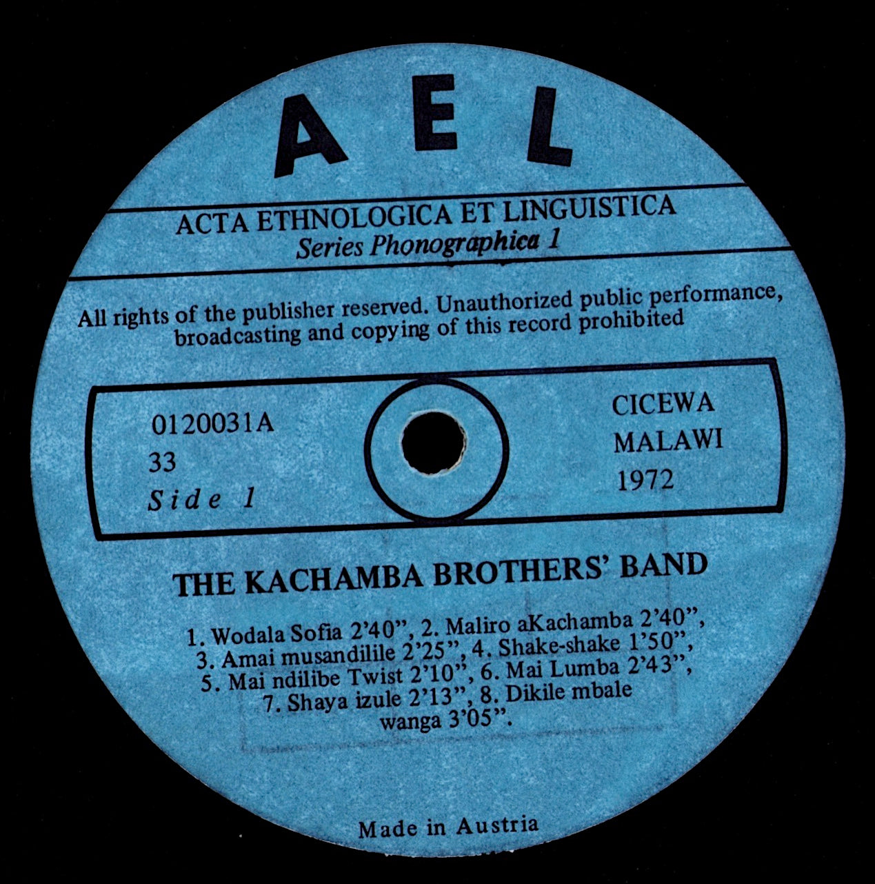 Sonny Okosun – Sonny Okosun Vinyl LP Kopie