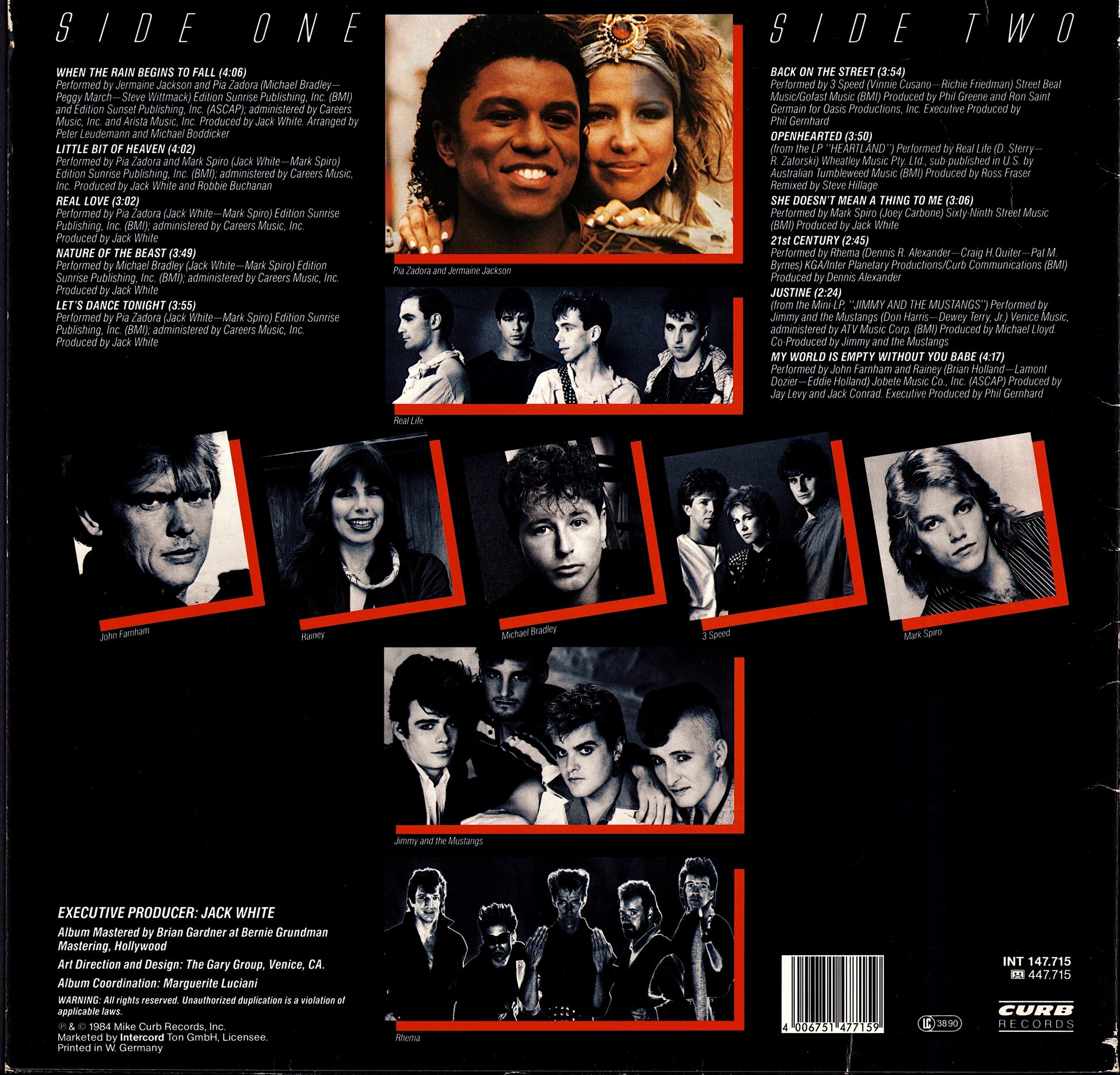 Music From The Film Married To The Mob Vinyl LP Kopie