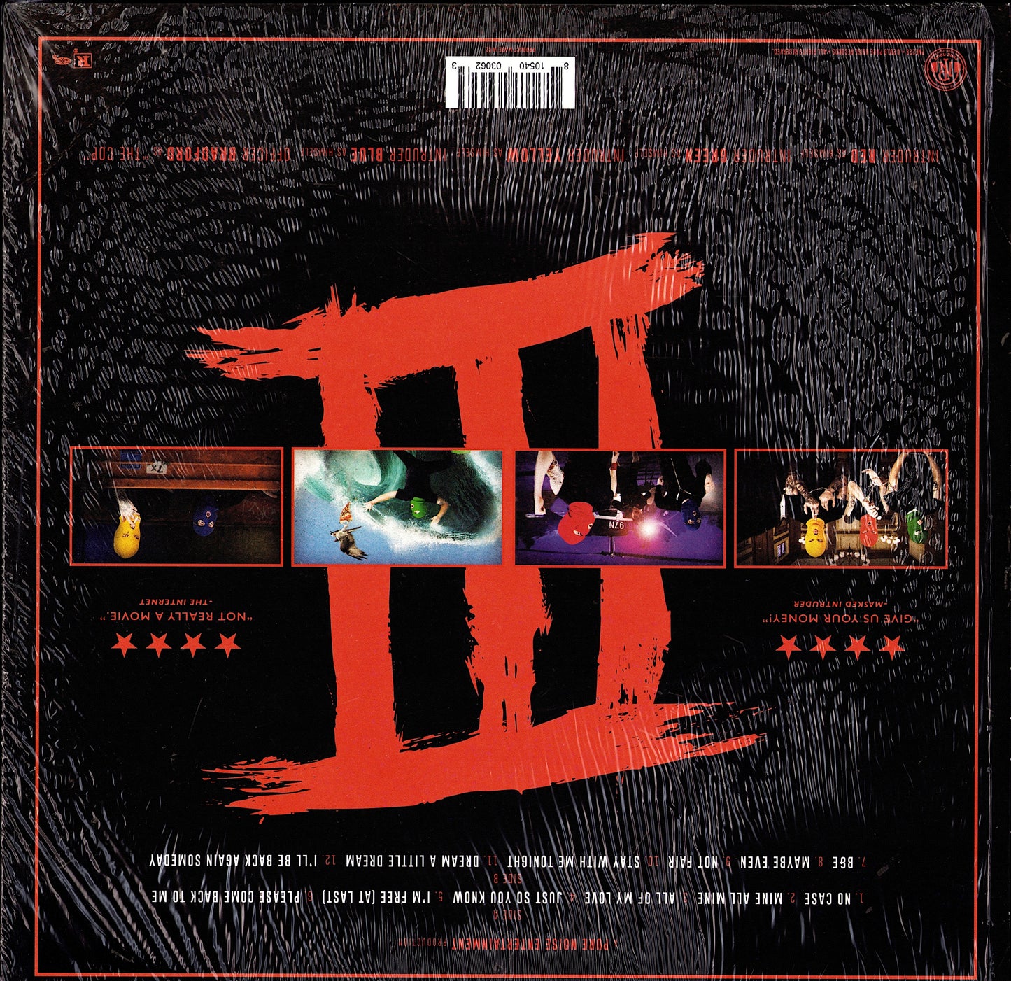 Masked Intruder – III Blood Red w/ Heavy Black Splatter Vinyl LP