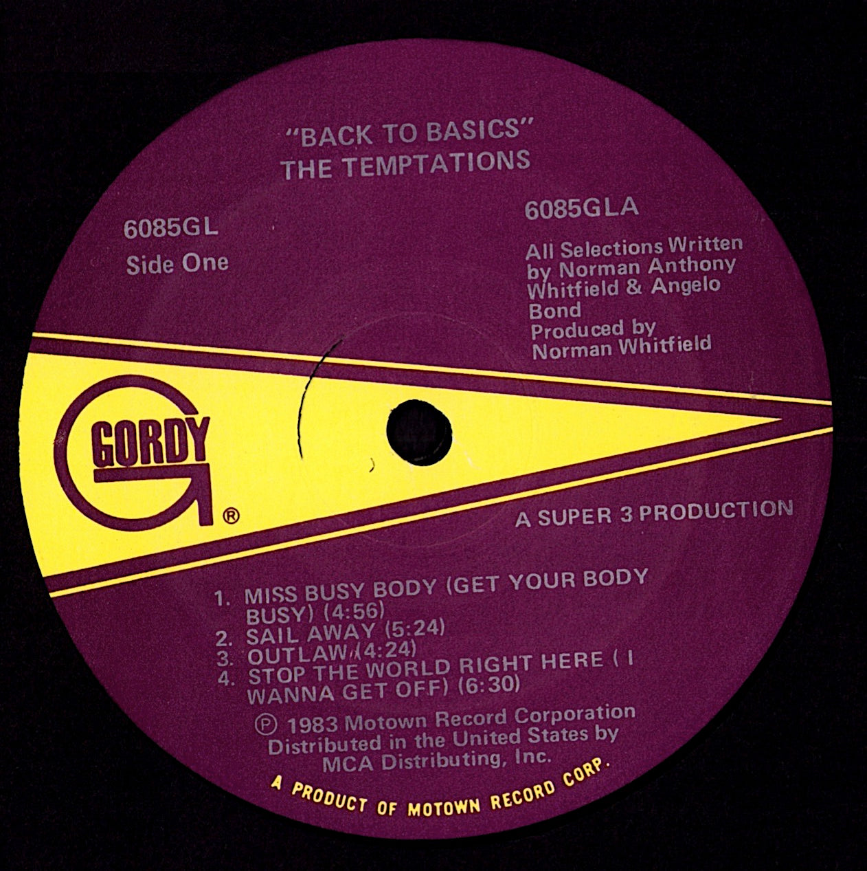 The Temptations – Back To Basics Vinyl LP