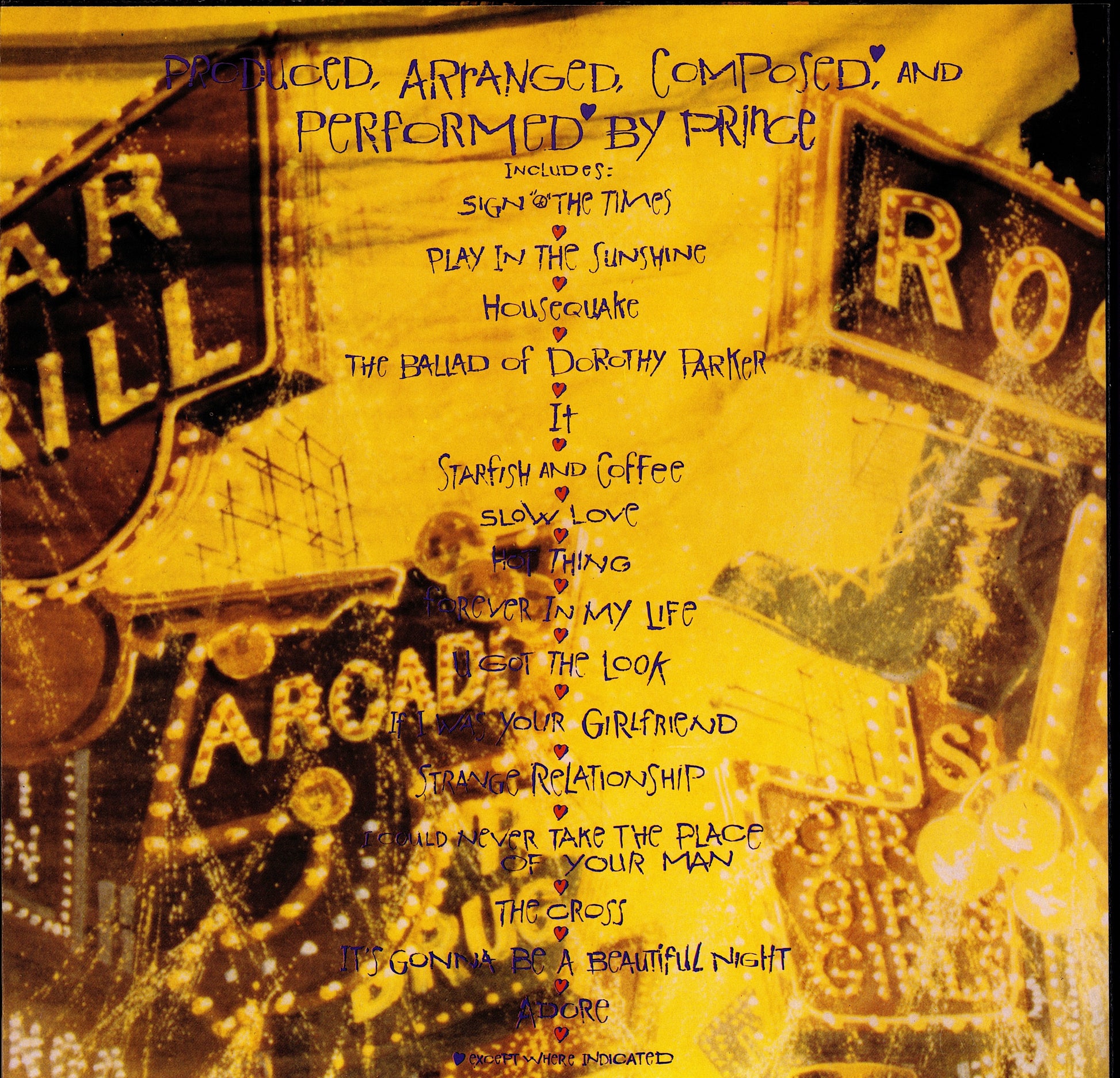 Prince And The Revolution - Sign "O" The Times Vinyl 2LP