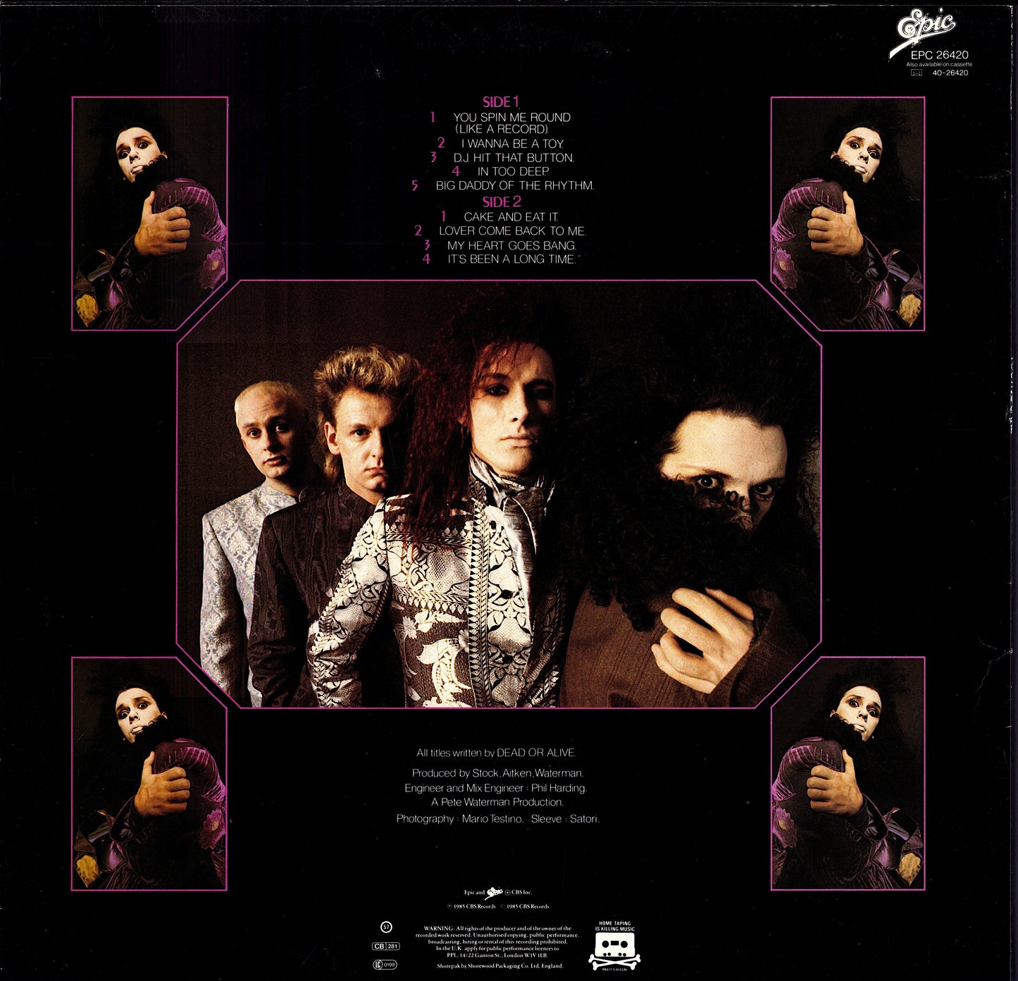 Dead Or Alive - Youthquake (Vinyl LP | UK Original | 1985)