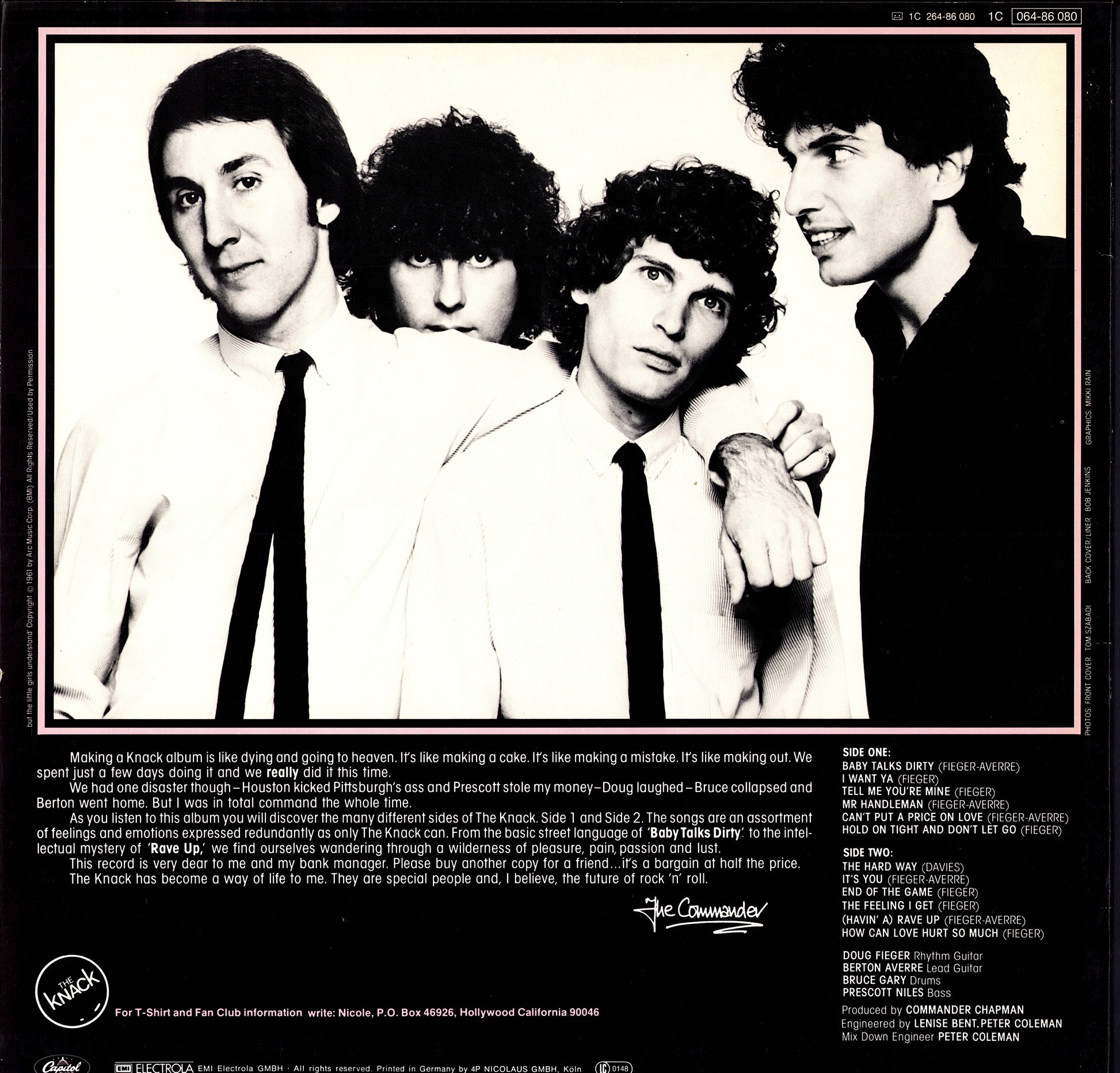 The Knack - ...But The Little Girls Understand Vinyl LP | DE Original | 1980
