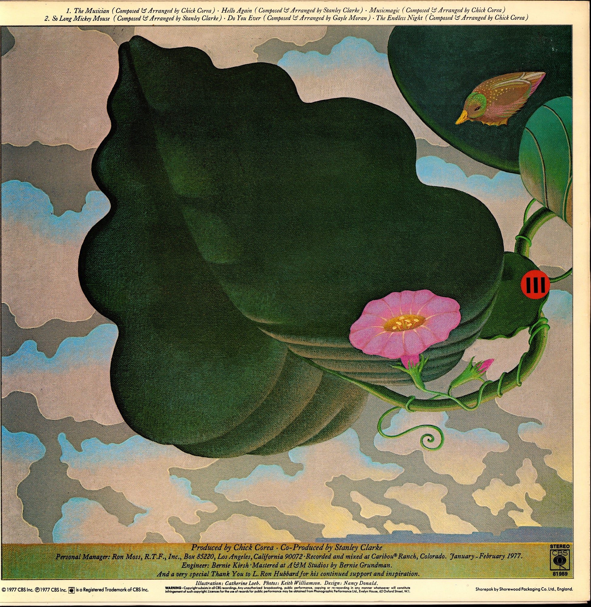 Return To Forever ‎- Musicmagic Vinyl LP Kopie