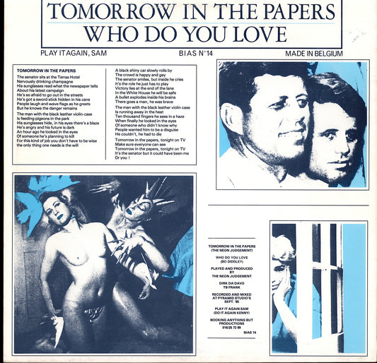 The Neon Judgement – Tomorrow In The Papers Vinyl 12" Maxi-Single