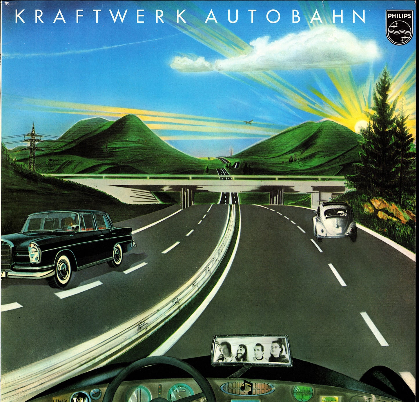 Kraftwerk – Autobahn Vinyl LP | DE Original | 1974