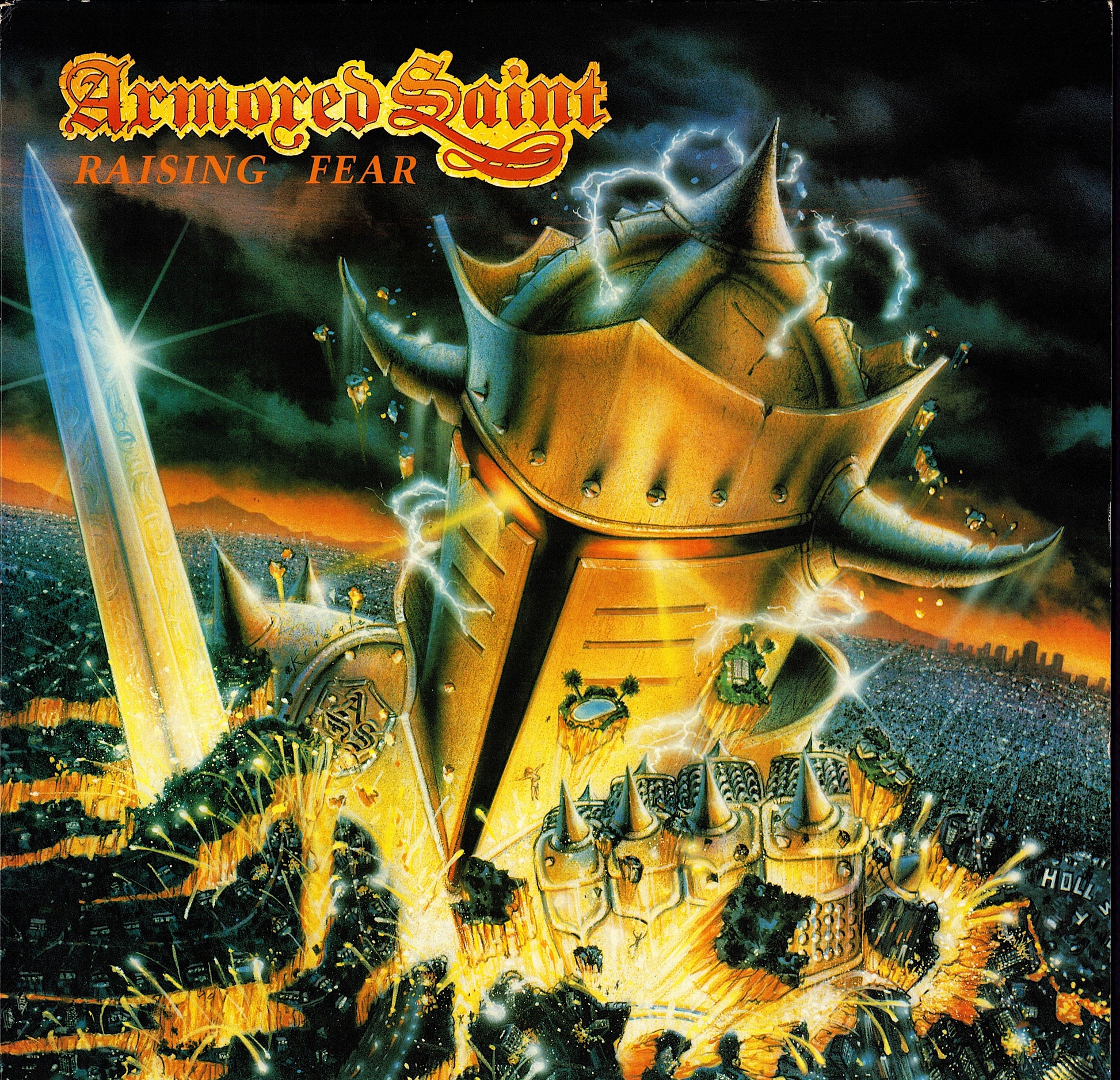 Armored Saint - Raising Fear Vinyl LP | CA Original | 1987