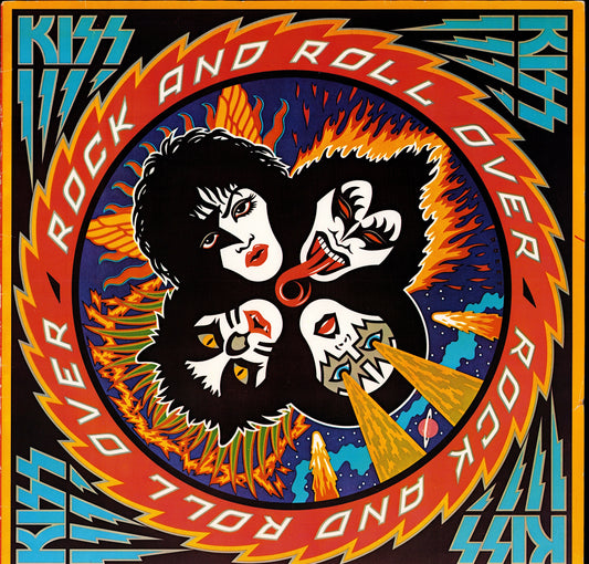 Kiss ‎- Hotter Than Hell Vinyl LP Kopie