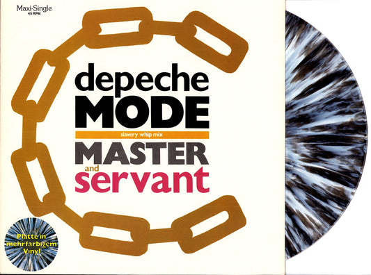 Depeche Mode - Master And Servant (Slavery Whip Mix) (12" Maxi | Grey Marbled Vinyl | DE Original | 1984)
