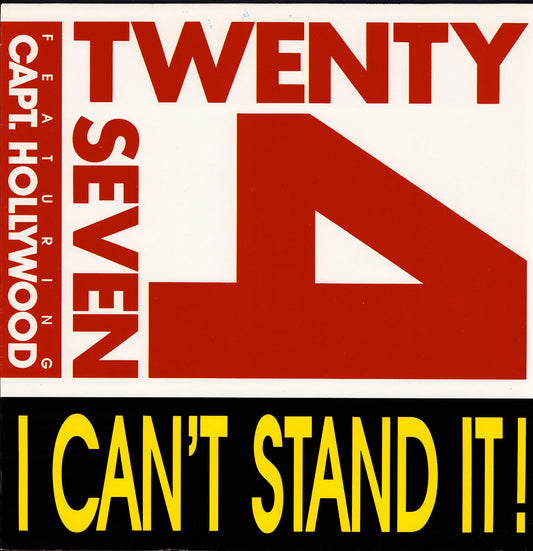 Twenty 4 Seven Featuring Capt. Hollywood – I Can't Stand it! (Vinyl 12" Maxi-Single)