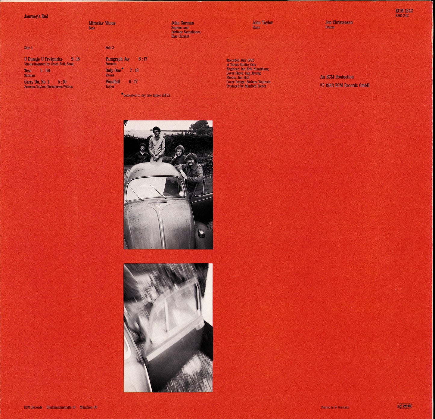 Miroslav Vitous – Journey's End (Vinyl LP)