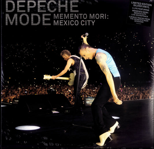 Depeche Mode Memento Mori - Mexico City Silver Vinyl 4 LP