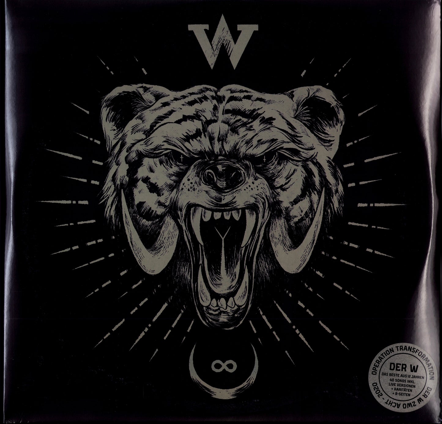 Der W – Operation Transformation – Zwo Acht – 2020 Black/White Vinyl 4LP