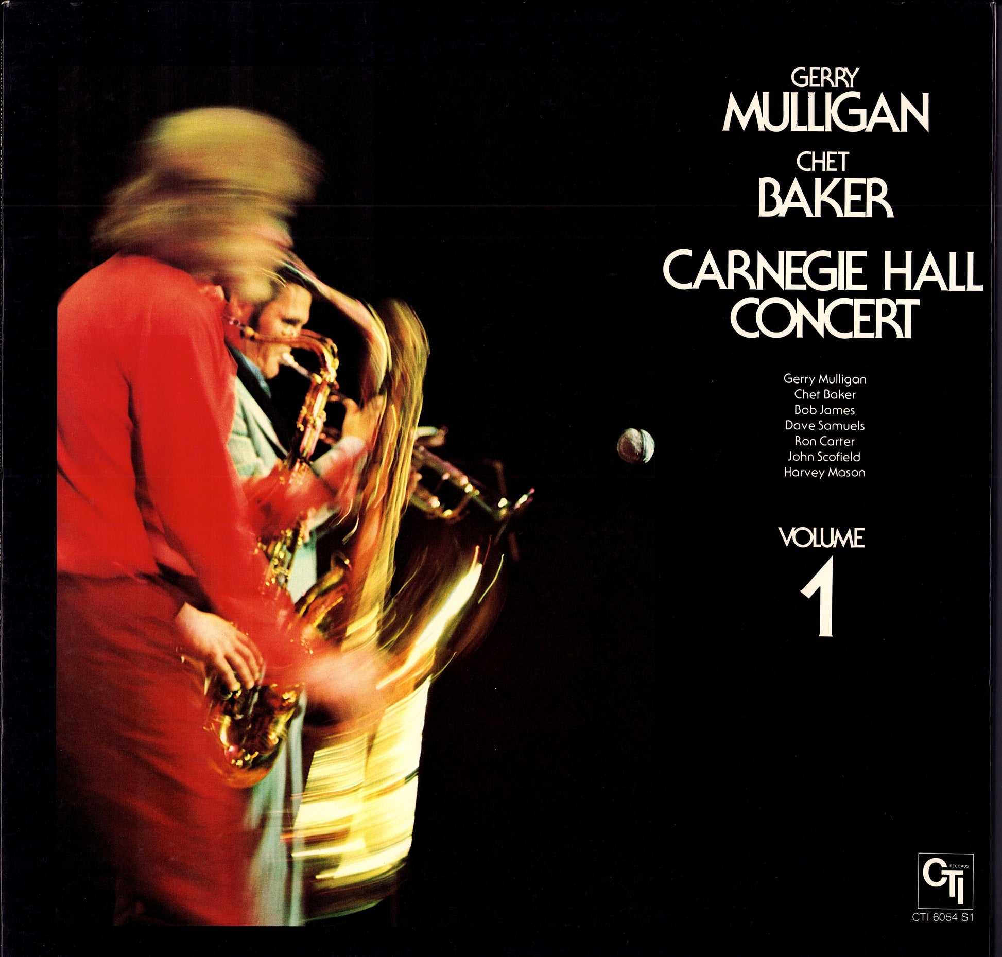 Gerry Mulligan / Chet Baker – Carnegie Hall Concert Vol. 1 Vinyl LP | US Original | 1975
