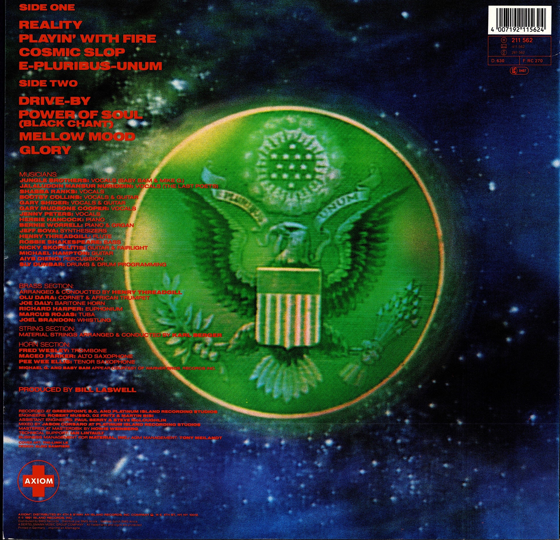 Material – The Third Power Vinyl LP | EU Original | 1991