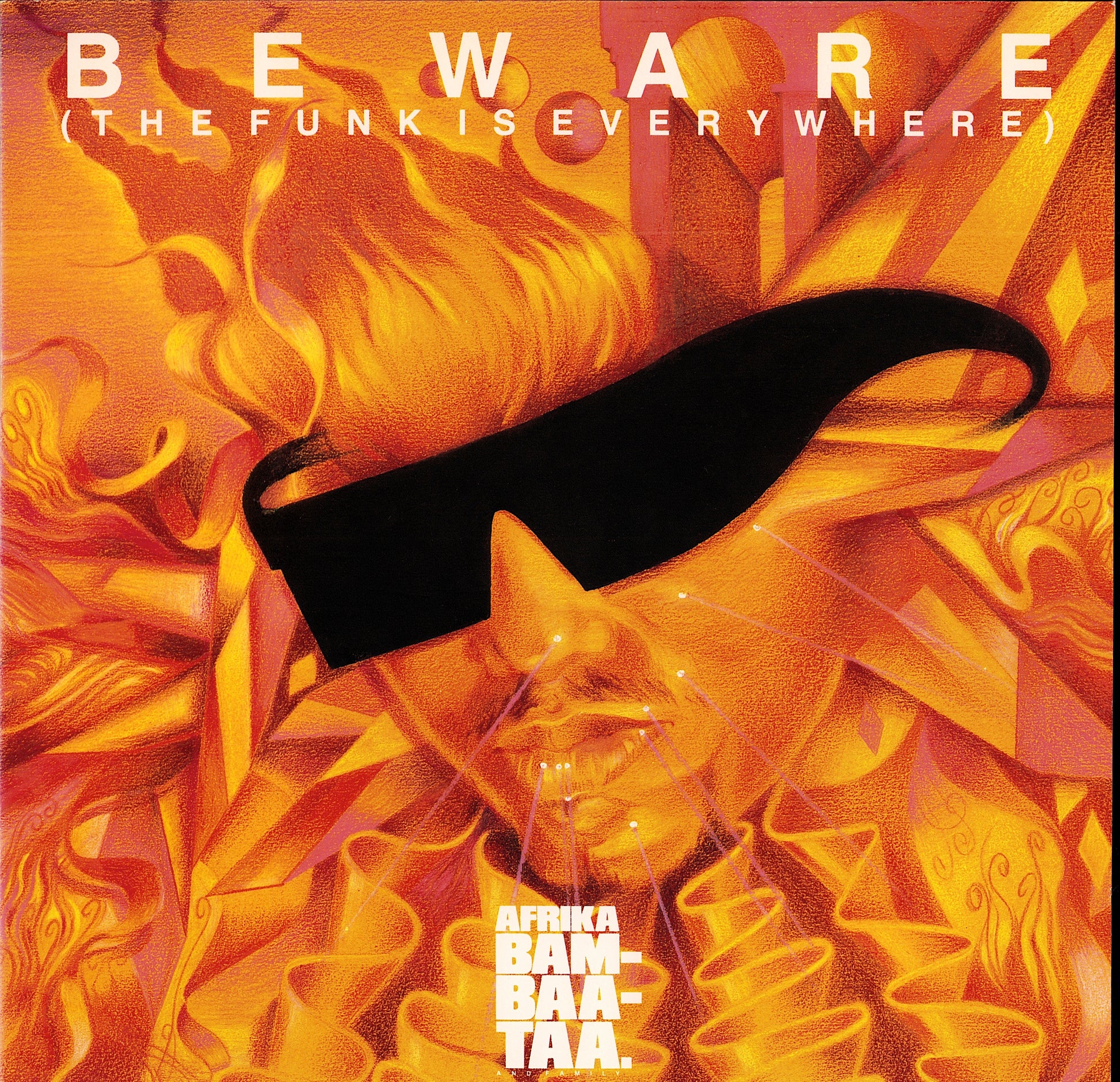 Afrika Bambaataa And Family – Beware The Funk Is Everywhere Vinyl LP | DE Original | 1986