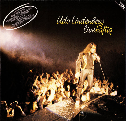 Udo Lindenberg – Livehaftig Vinyl 2LP | DE Reissue | 1983
