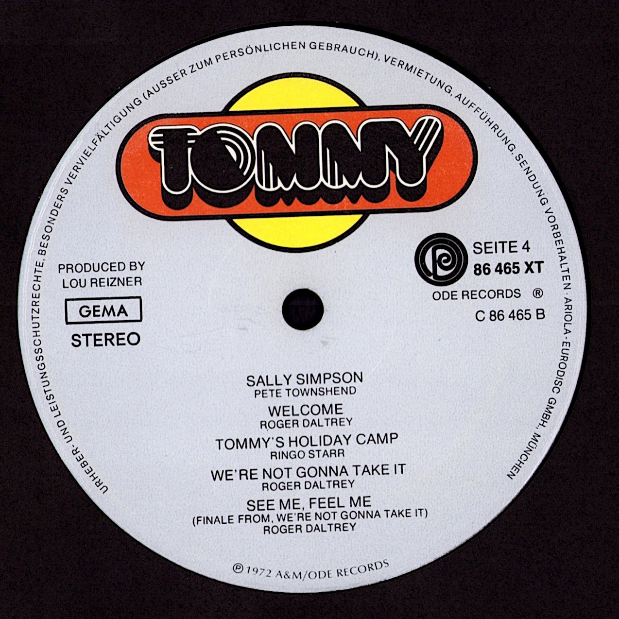 London Symphony Orchestra – Tommy Vinyl 2LP | DE Original | 1972