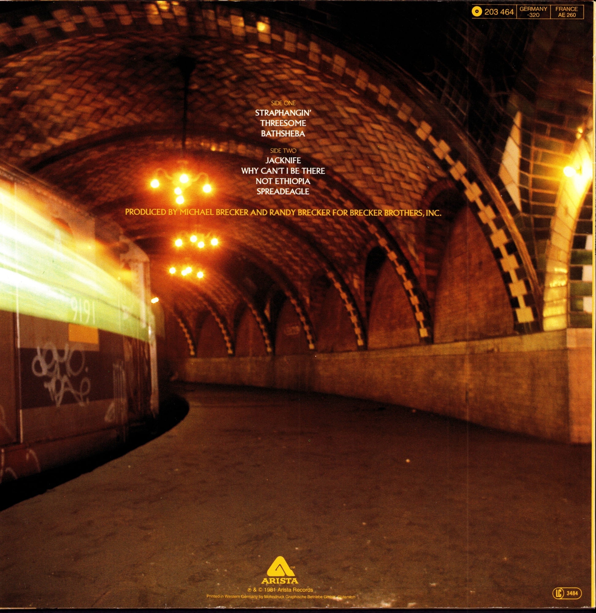 The Brecker Brothers – Straphangin' Vinyl LP | DE Original | 1981