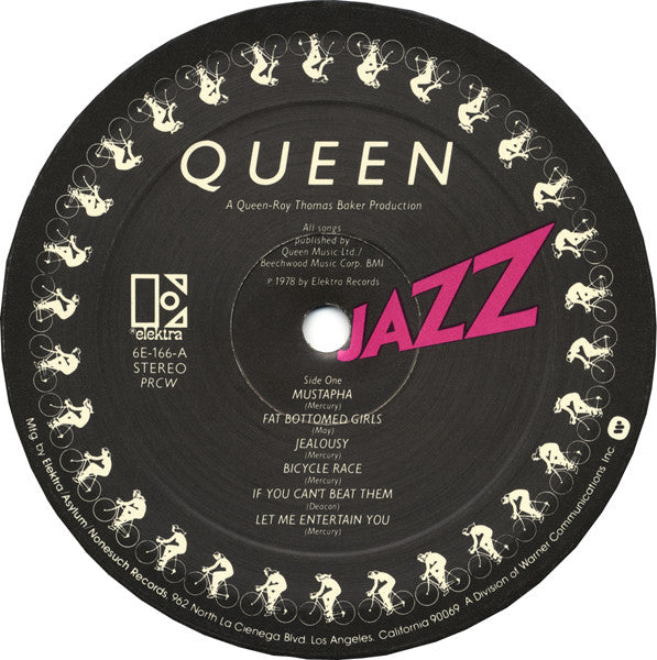 Queen ‎- Jazz Vinyl LP US