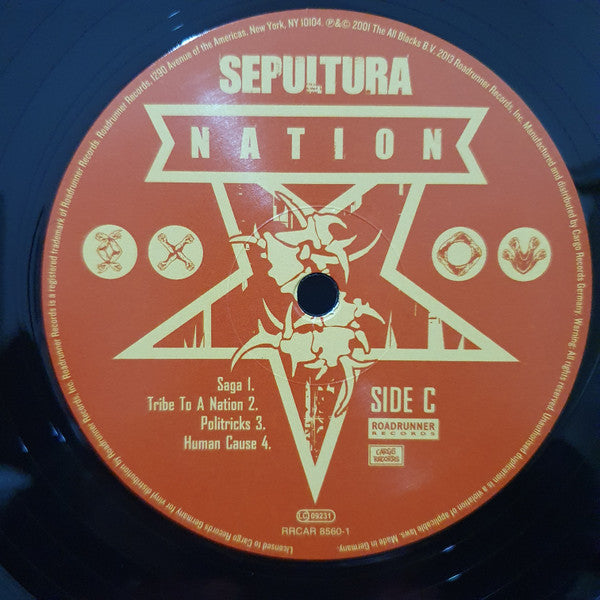 Sepultura ‎- Nation Vinyl 2LP