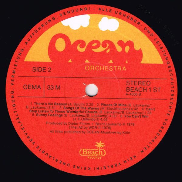 Ocean Orchestra ‎- Ocean Orchestra Vinyl LP